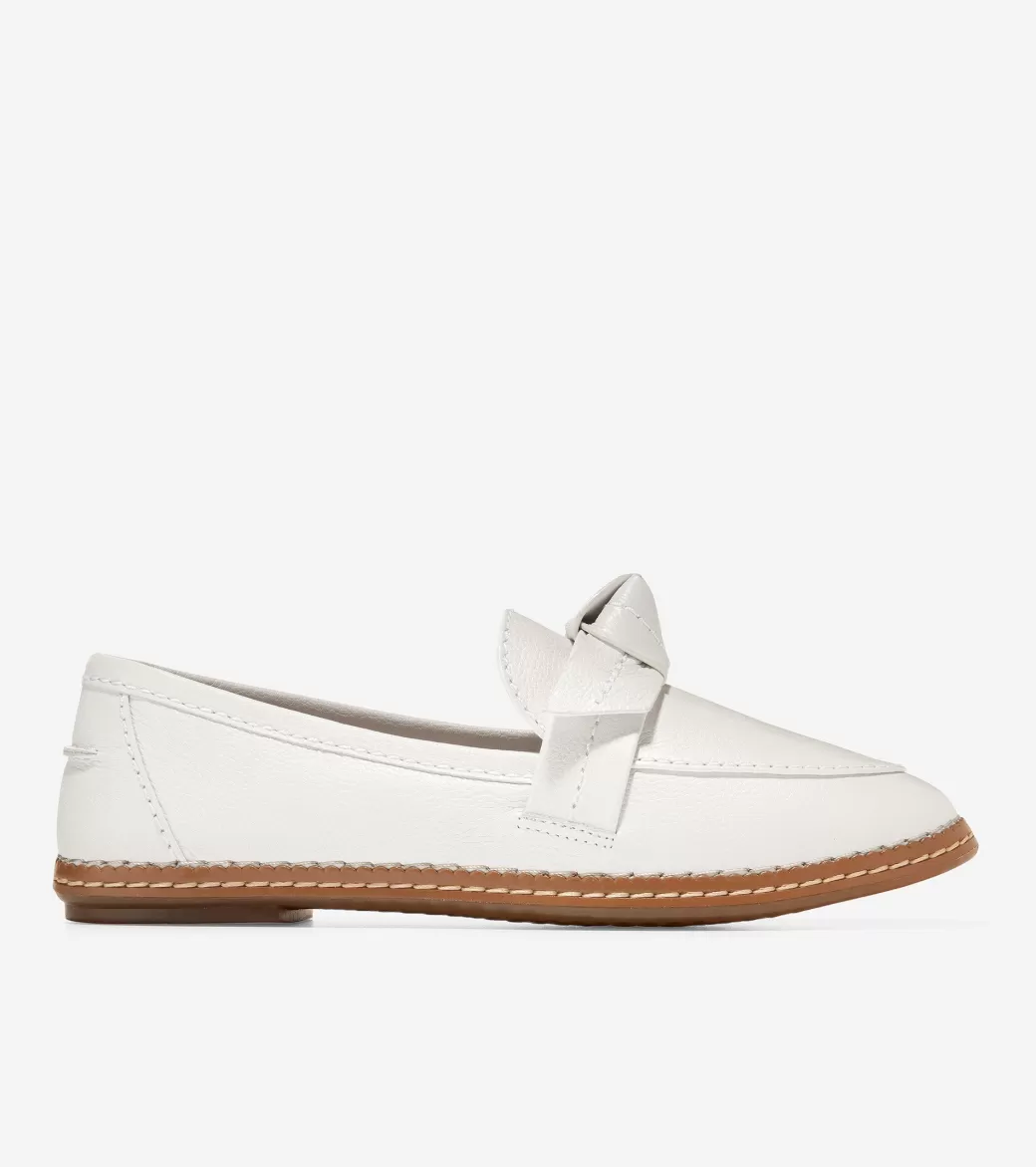 Mocasines Blancos de Mujer | Women's Cloudfeel All-Day Bow Loafer-Cole Haan Store