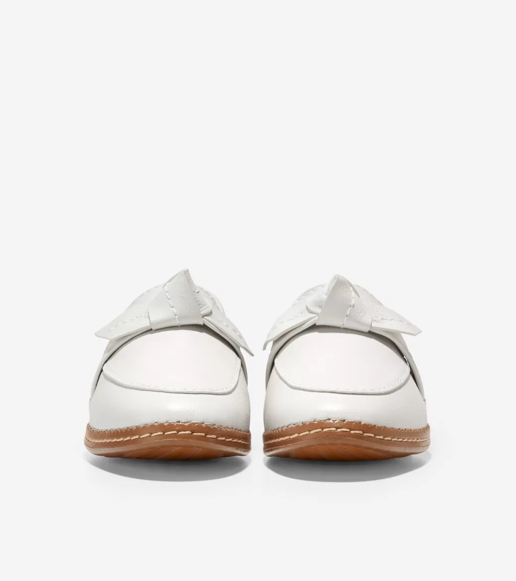 Mocasines Blancos de Mujer | Women's Cloudfeel All-Day Bow Loafer-Cole Haan Store