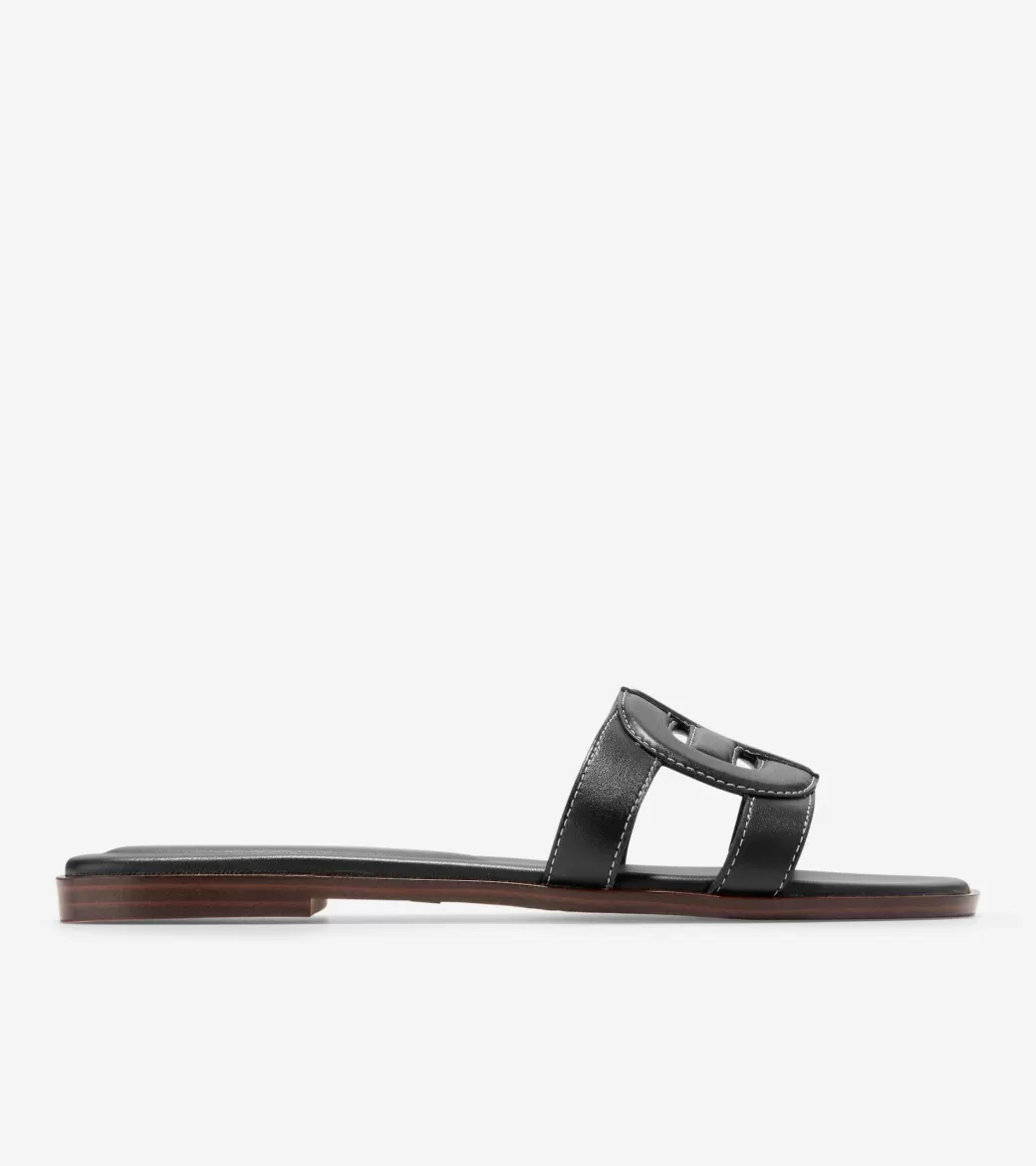 Sandalias de Piel Mujer | Women's Chrisee Slide Sandals-Cole Haan New