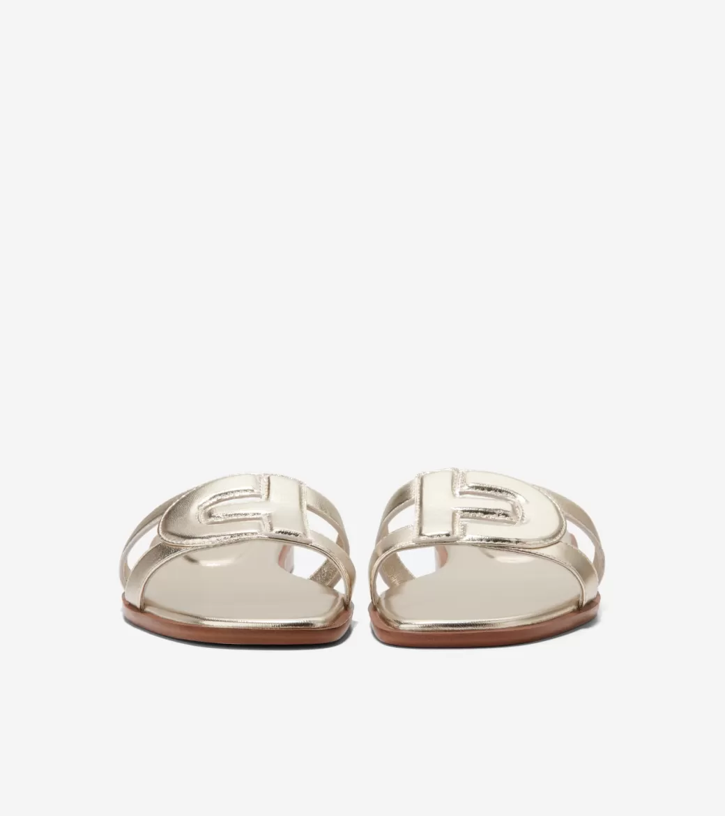 Sandalias de Piel Mujer | Women's Chrisee Slide Sandals-Cole Haan Sale