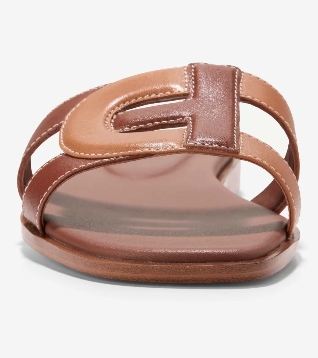 Sandalias de Piel Mujer | Women's Chrisee Slide Sandals-Cole Haan Flash Sale