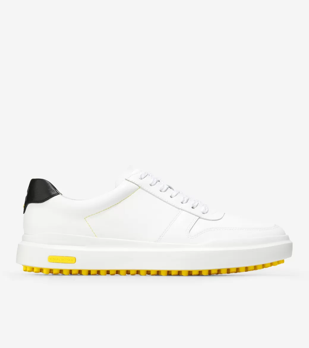 Sneakers Blancas Impermeable de Hombre | GrandPrø AM Golf Sneaker-Cole Haan Shop