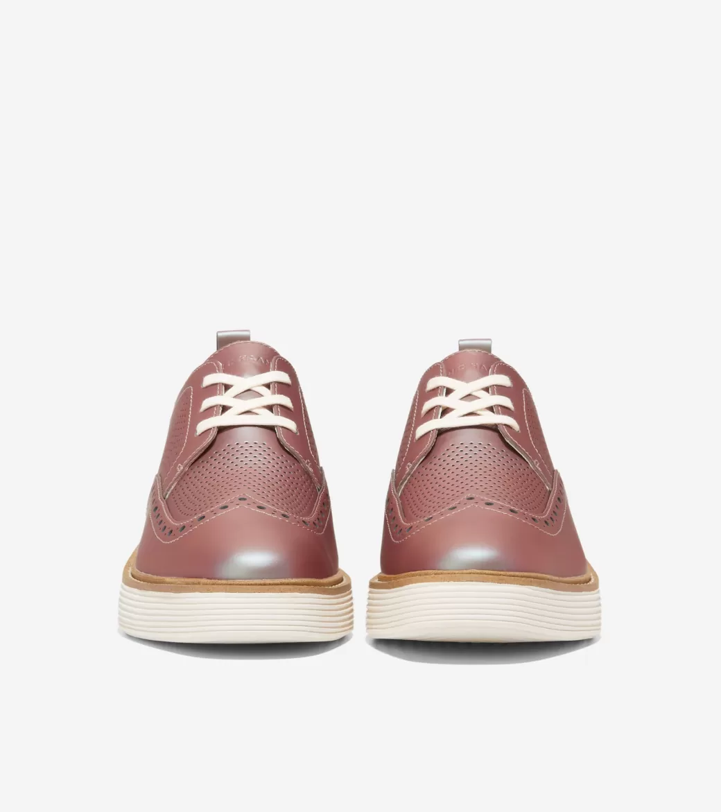 Woman's ØriginalGrand Platform Wingtip Oxfords-Cole Haan Hot