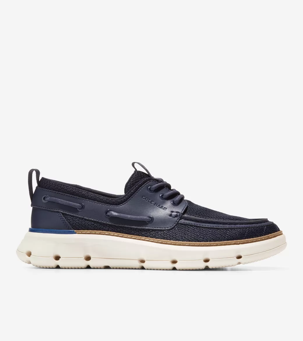 Zapatos Náuticos  de Hombre | Men's 4.ZERØGRAND Regatta Boat Shoe-Cole Haan Clearance